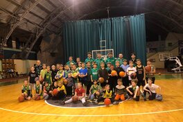 Гравці Прикарпаття-Говерли провели тренування для юних баскетболістів