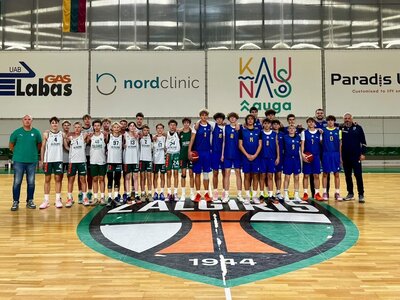 Збірна України U-14 провела контрольний матч у Литві