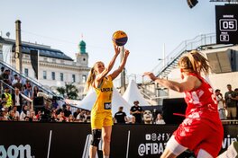 Ліга націй 3х3: жіноча збірна України розпочала третій стоп у Відні перемогою 