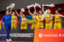 Емоції та ігрові моменти жіночої збірної України U-18 на старті чемпіонату Європи: фотогалерея