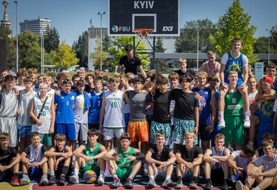 В Києві стартував етап чемпіонату України 3х3 серед юнацьких та кадетських команд: фотогалерея
