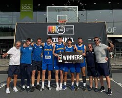 Ліга націй 3х3: збірні України U-23 фінішували в топ-3 конференції
