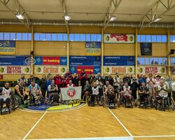 БК Рівне на кріслах колісних провів свій перший домашній матч у Рівному