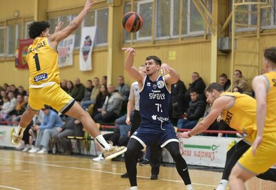 Київ-Баскет в рівному матчі поступився Харківським Соколам: фотогалерея