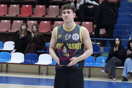 Єгор Сушкін отримав нагороду MVP жовтня в Суперлізі Favbet