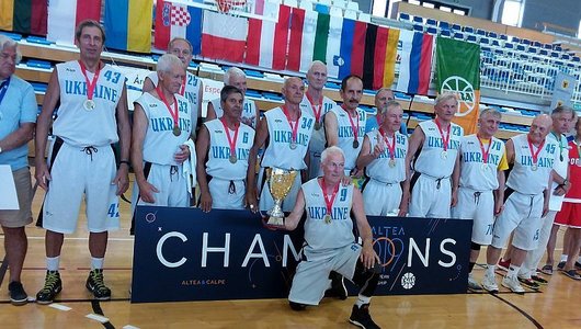 Українські ветерани зібрали повний комплект медалей чемпіонату Європи