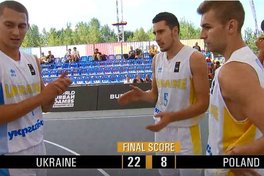 Україна впевнено перемогла на старті фіналу Ліги націй 3х3