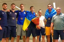 Призери Ліги націй повернулися додому