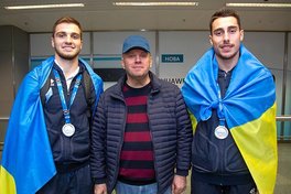 У Києві зустріли срібних призерів чемпіонату світу 3х3: фотогалерея
