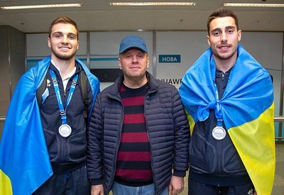 У Києві зустріли срібних призерів чемпіонату світу 3х3: фотогалерея
