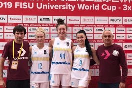 Жіноча збірна України 3х3 вийшла у чвертьфінал студентського Кубку світу
