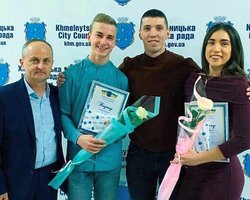 У Хмельницькому нагородили гравців та тренерів місцевої баскетбольної команди