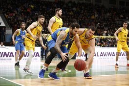 Київ-Баскет не втримав Вентспілс у домашньому матчі Кубка Європи: фотогалерея