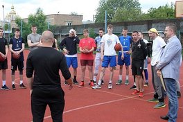 Черкаські Мавпи вперше потренувалися на відкритому повітрі