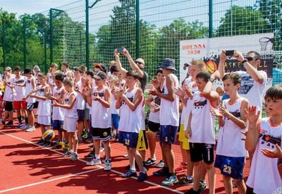 У Одесі відбувся баскетбольний табір для школярів: фотогалерея