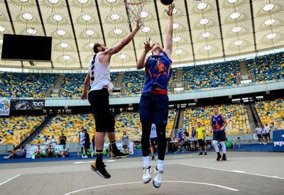 Яскраві миттєвості Суперліги Парі-Матч 3х3 на Олімпійському: фотогалерея (1)