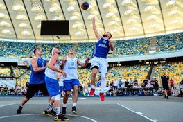 Ефектний виступ учасників Суперліги Парі-Матч 3х3 на НСК Олімпійський: фотогалерея (2)