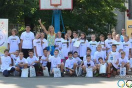 Баскетболістки жіночої Суперліги провели олімпійський урок у Одесі