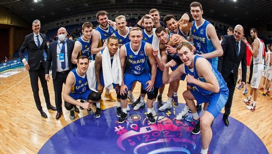 Збірна України потрапила до четвертого кошика жеребкування Євробаскета-2022