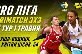 1 травня у Києві відбудеться 4-й тур PRO Ліги Паріматч 3х3