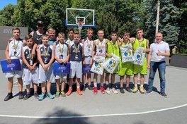 Визначилися переможці стартового етапу чемпіонату України 3х3 серед кадетів та юніорів