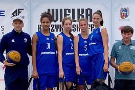 Жіноча збірна України U-17 перемогла в Польщі на турнірі з баскетболу 3х3