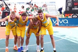 Чоловіча збірна України U-17 ефектно перемогла в чвертьфіналі чемпіонату Європи 3х3