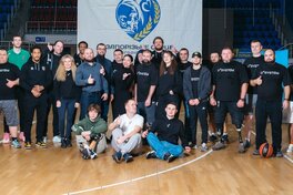 Гравці БК Запоріжжя зіграли в баскетбол з ветеранами війни