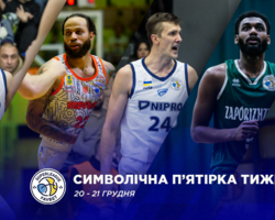 Суперліга Favbet: визначено символічну збірну та MVP восьмого туру
