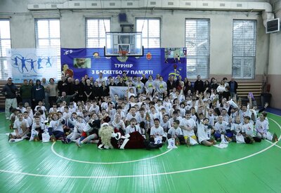 В Одесі провели новорічний фестиваль міні-баскетболу