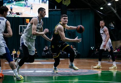 Київ-Баскет в яскравому матчі обіграв Дніпро на шляху до фіналу Кубка України: фотогалерея