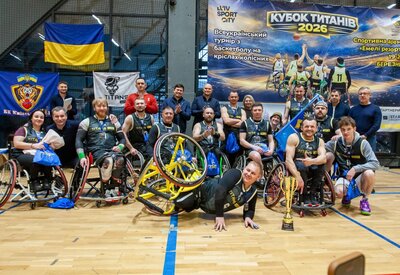 У Львові відбувся турнір з баскетболу на кріслах колісних Кубок Титанів-2026