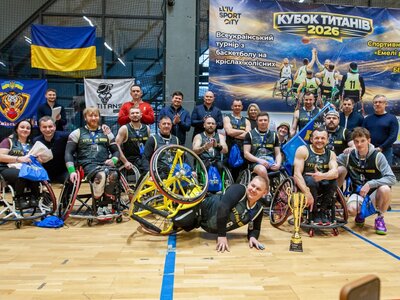 У Львові відбувся турнір з баскетболу на кріслах колісних Кубок Титанів-2026