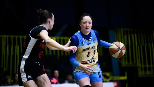 Будівельник виграв у Франківська-Прикарпаття перший матч фінальної серії жіночої Суперліги