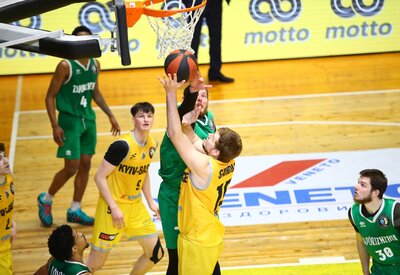 Київ-Баскет виграв перший домашній матч плейоф: фотогалерея гри проти Запоріжжя