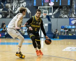 Київ-Баскет переміг Харківських Соколів в першому матчі півфіналу Суперліги GGBET