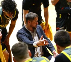 Київ-Баскет відкрив рахунок у півфінальній серії проти Харківських Соколів: відео коментарів 