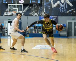 Битва Соколів та Київ-Баскета в першому матчі півфіналу: фотогалерея