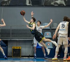 Київ-Баскет повів у півфінальній серії проти Харківських Соколів: хайлайти Суперліги GGBET 15 квітня