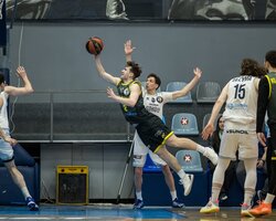 Київ-Баскет повів у півфінальній серії проти Харківських Соколів: хайлайти Суперліги GGBET 15 квітня