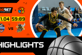 Київ-Баскет переміг Соколів та вийшов у фінал: хайлайти Суперліги GGBET 21 квітня 