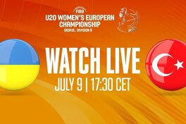 Україна - Туреччина: відео матчу жіночого Євробаскета U-20
