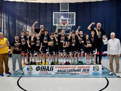 Ужгородська ЗОДЮСШ – чемпіон ВЮБЛ серед юнаків 2014 року народження