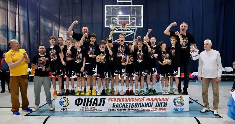 Ужгородська ЗОДЮСШ – чемпіон ВЮБЛ серед юнаків 2014 року народження