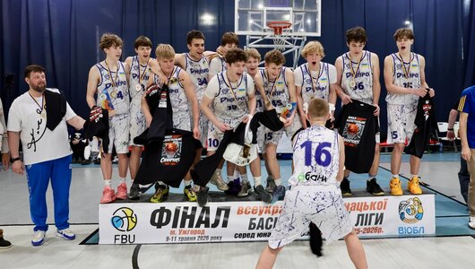 Дніпровська СДЮСШОР-5-ДФКС – чемпіон ВЮБЛ серед юнаків 2010 року