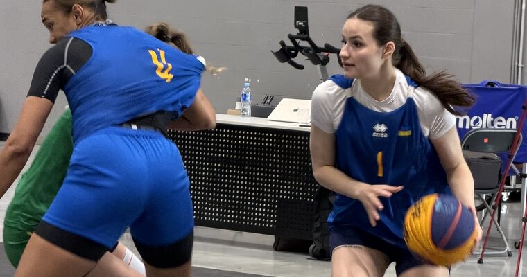 Жіноча збірна України 3х3 зіграла спаринги з Литвою