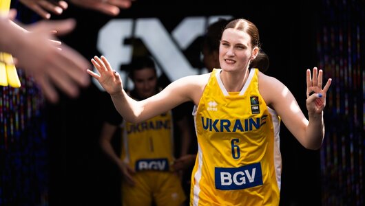 Катерина Коваль – лідер за блоками на старті чемпіонату світу 3х3