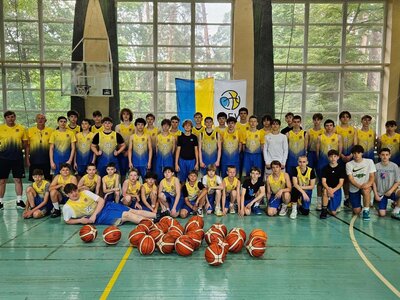 Стартував літній баскетбольний табір, який організувала Федерація баскетболу Київщини за підтримки ФБУ