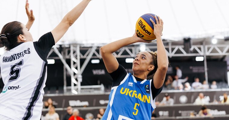 Збірна України 3х3 увійшла до топ-10 етапу Жіночої серії у Відні