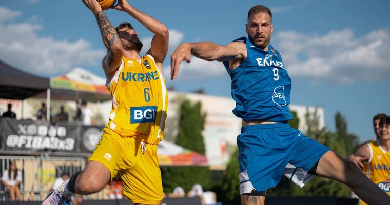 Чоловіча збірна України 3х3 обіграла Данію в кваліфікації чемпіонату Європи